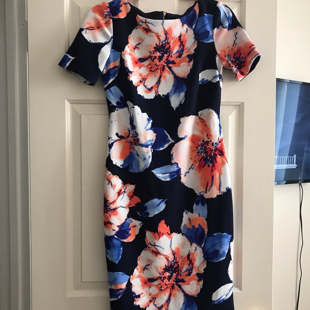 Floral Tahari dress